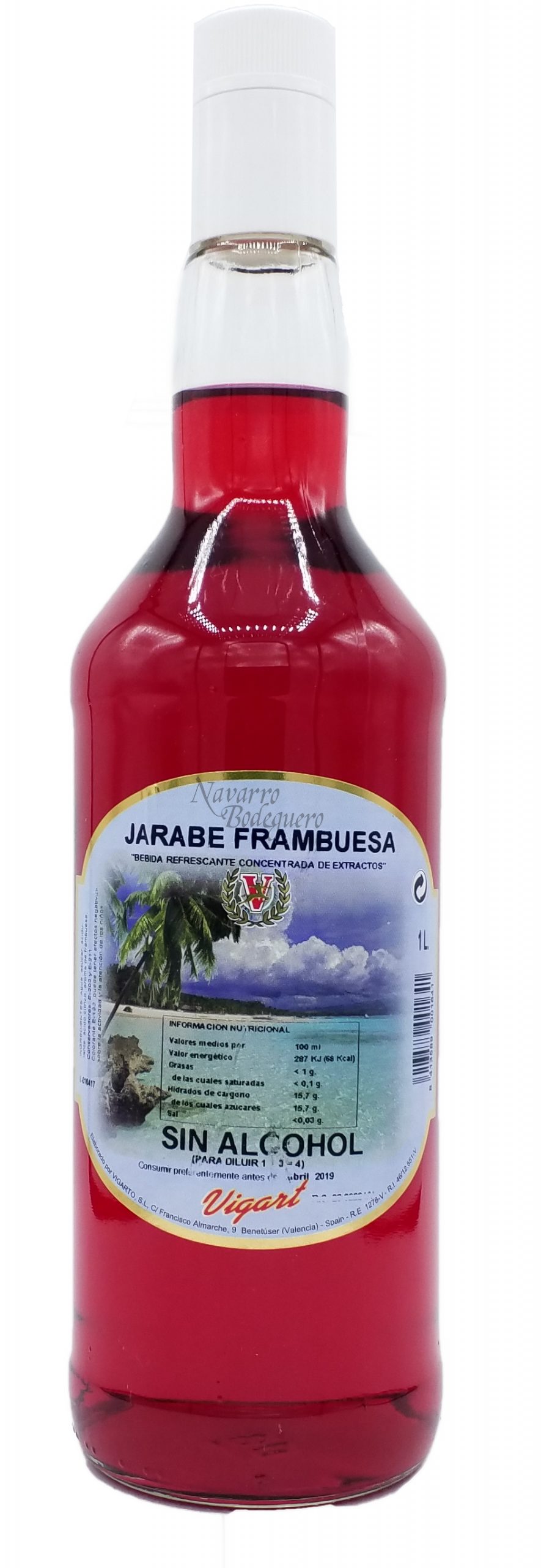 JARABE FRAMBUESA VIGARTO