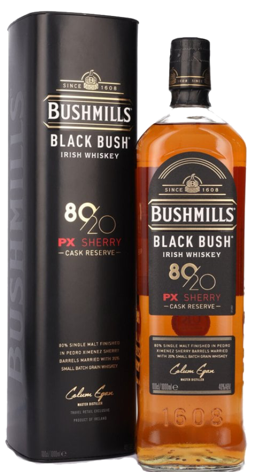 Bushmills black bush px sherry